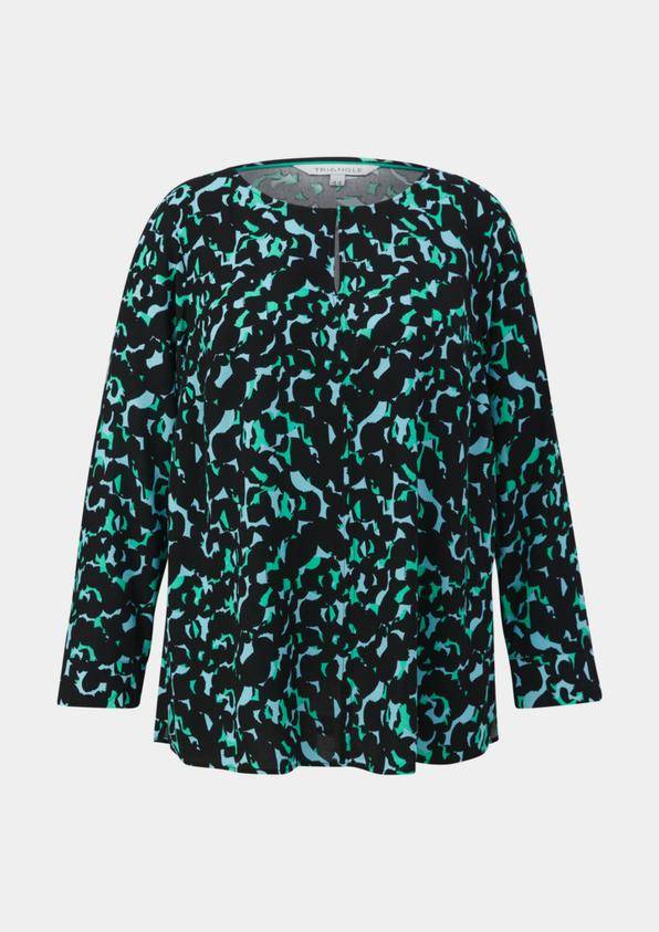 s.Oliver Crêpe-Bluse aus reiner Viskose