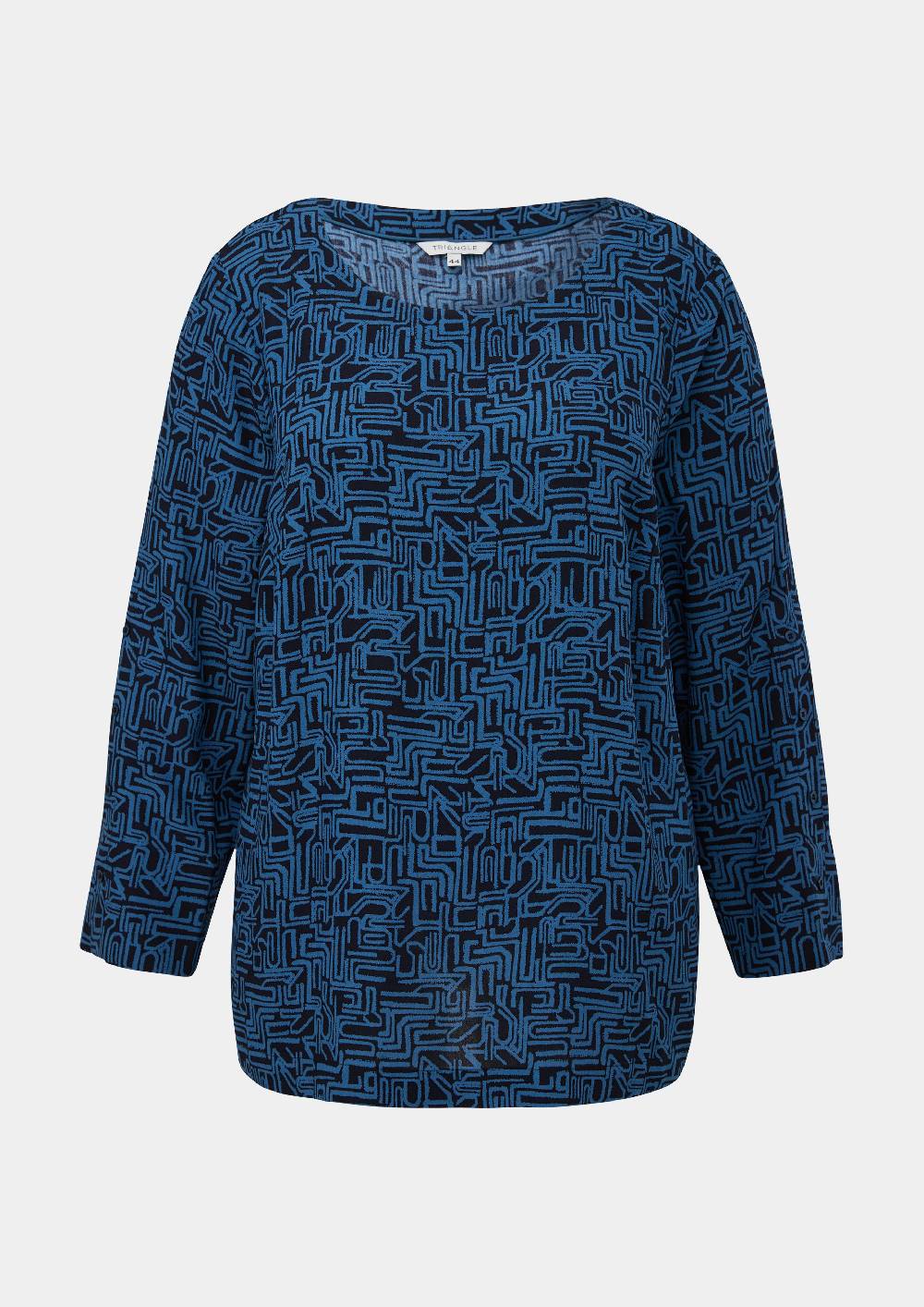 S.Oliver Crêpe-Bluse Aus Viskose