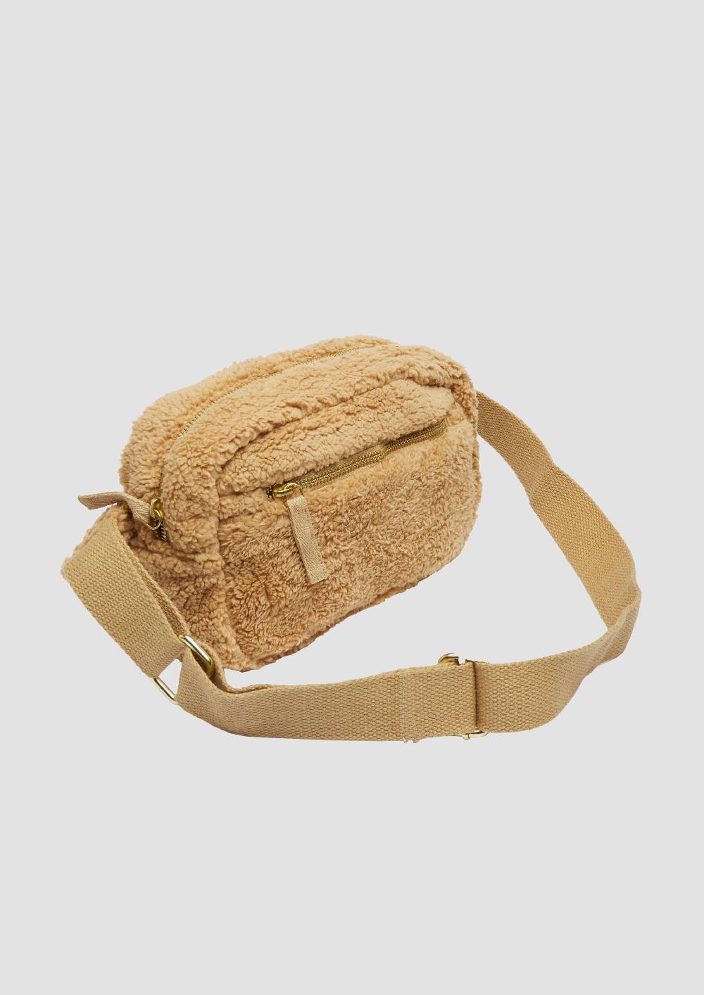 S.Oliver Crossbody-Bag Aus Teddyplüsch