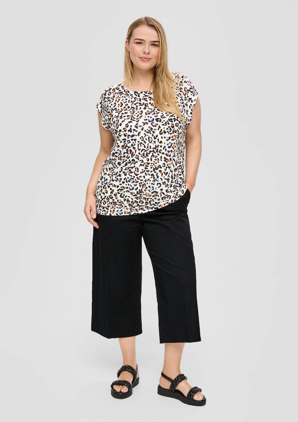 S.Oliver Culotte Aus Baumwollstretch