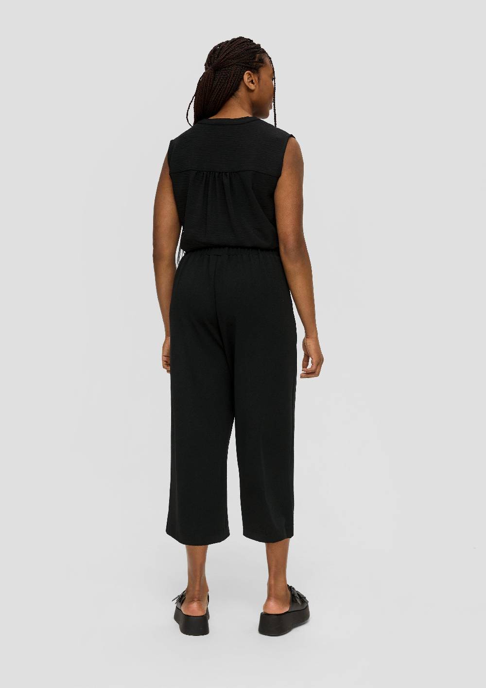 S.Oliver Culotte Aus Crêpe Im Loose Fit