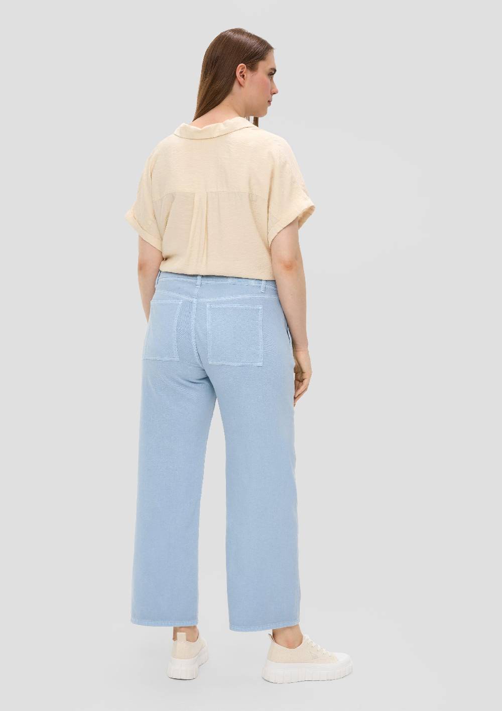 S.Oliver Culotte-Jeans / High Rise / Wide Leg
