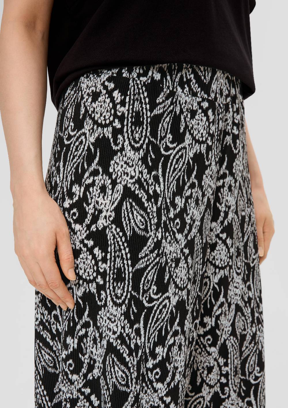 S.Oliver Culotte Mit Wide Leg
