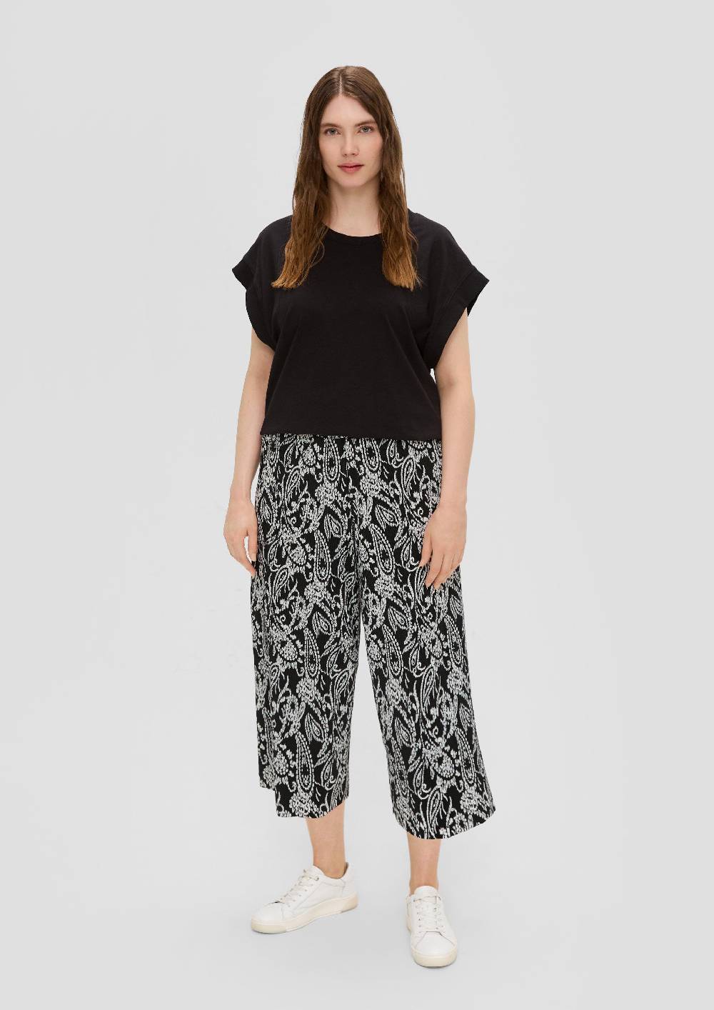 S.Oliver Culotte Mit Wide Leg