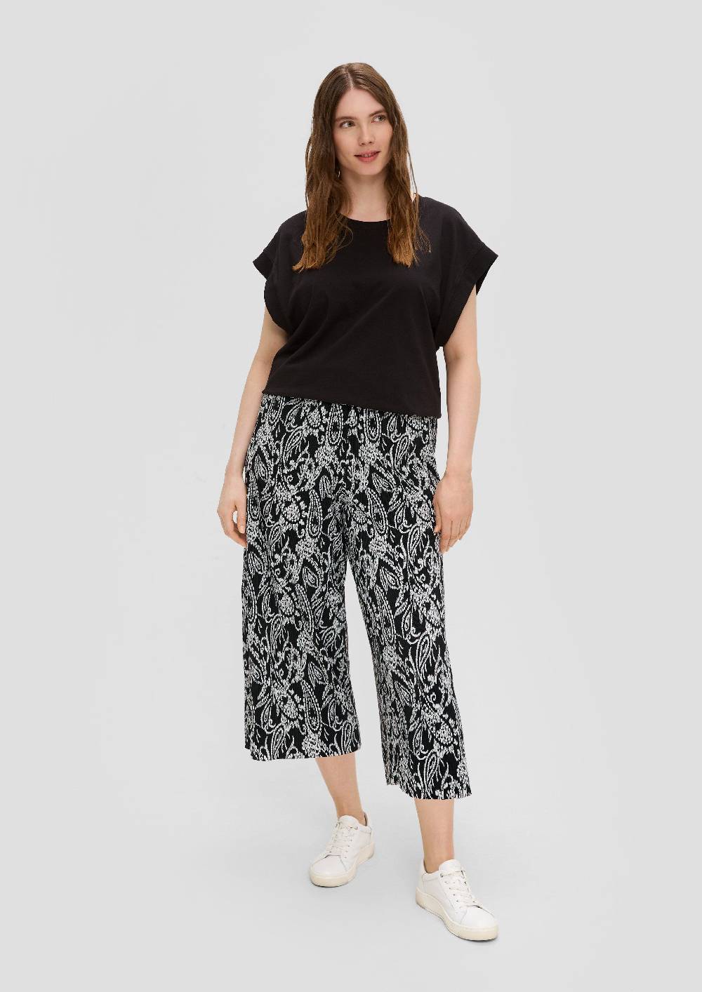 S.Oliver Culotte Mit Wide Leg