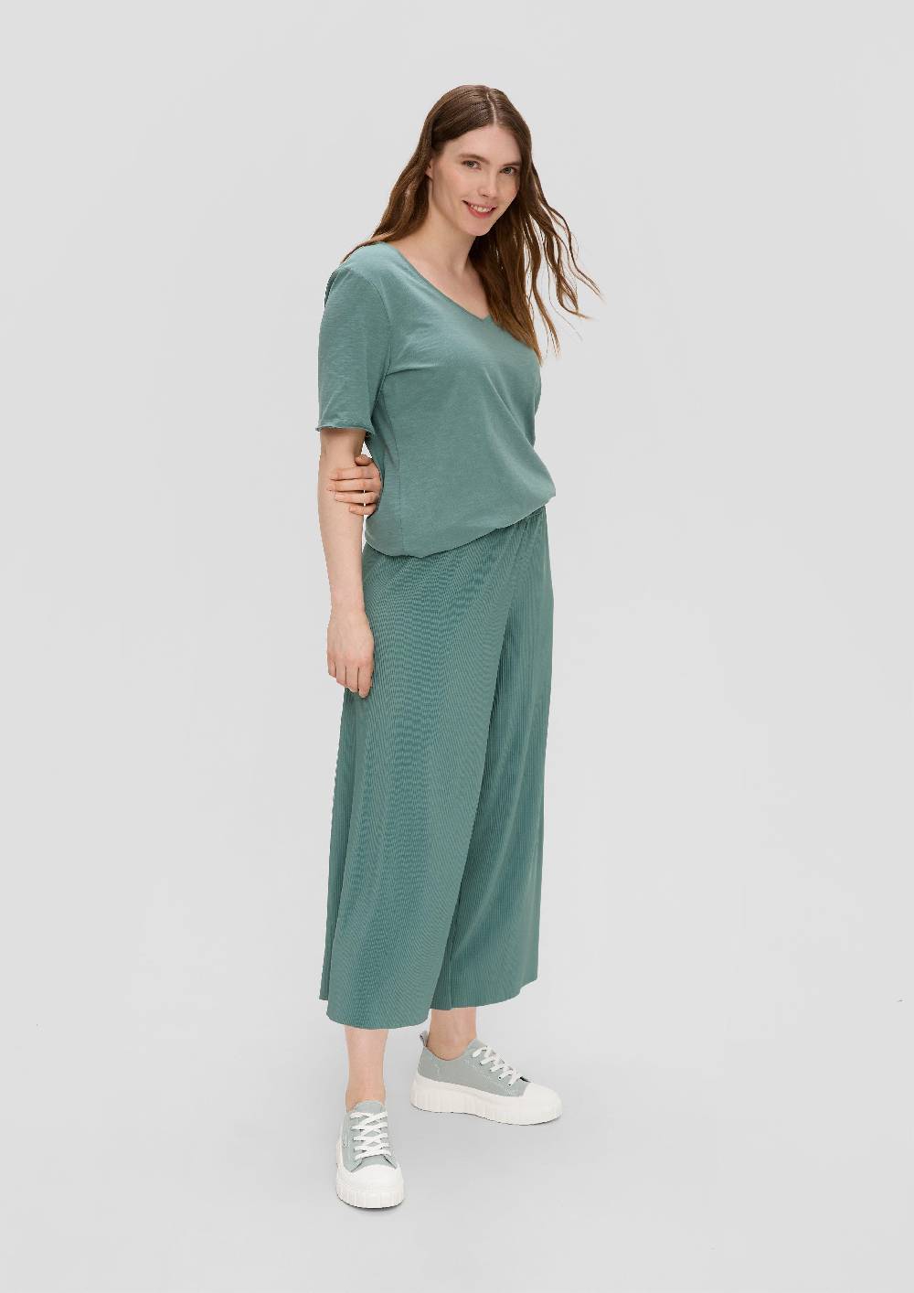 S.Oliver Culotte Mit Wide Leg