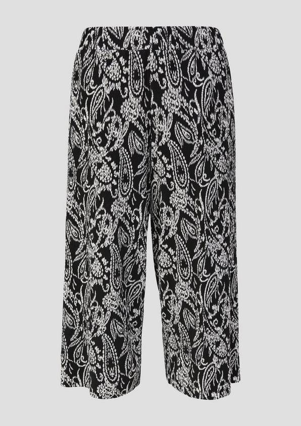 S.Oliver Culotte Mit Wide Leg