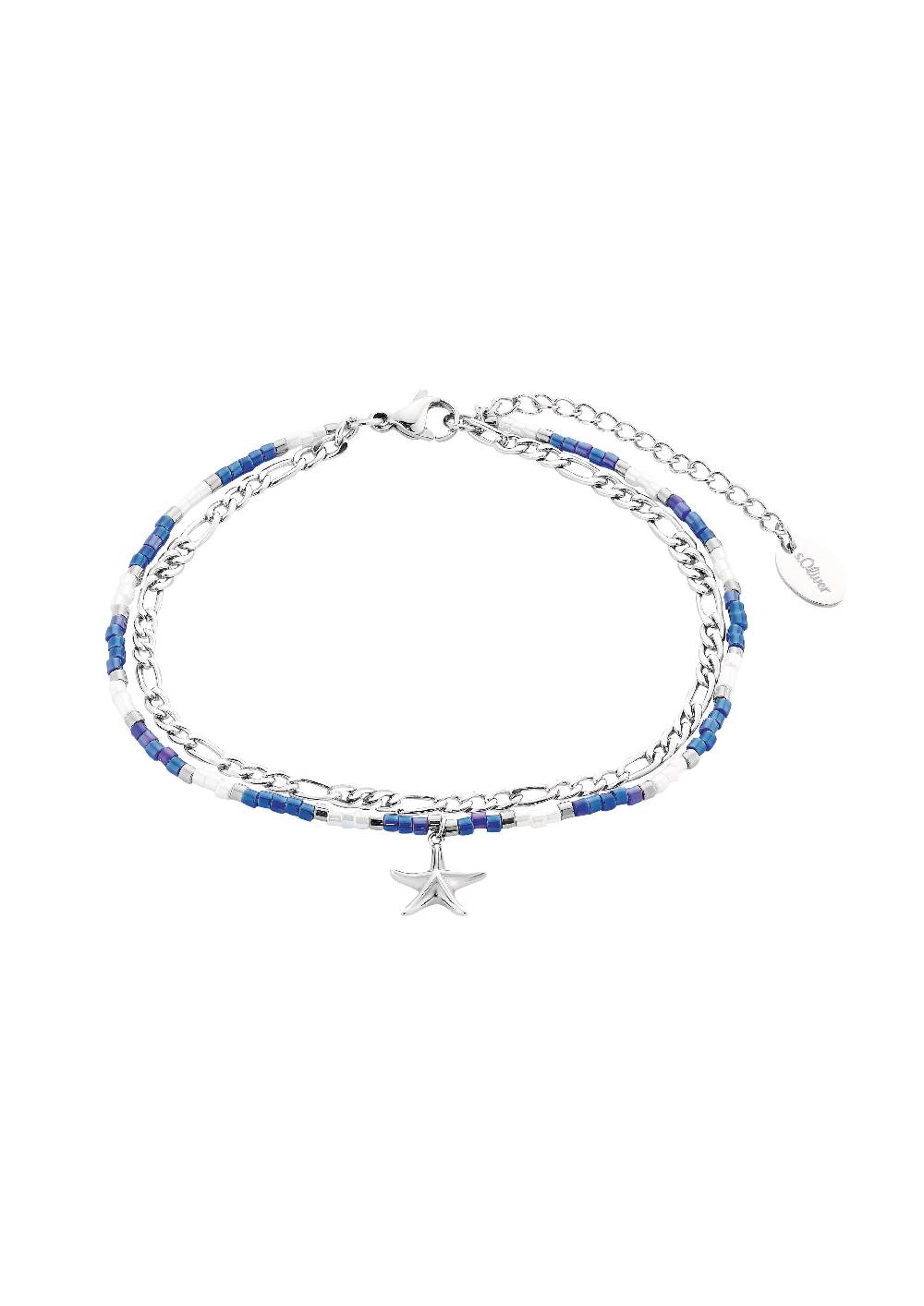 S.Oliver Doppelreihiges Fußkettchen