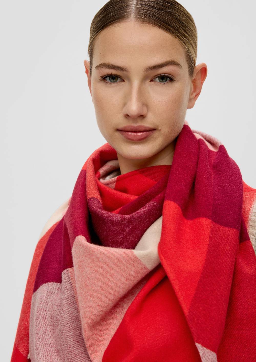 S.Oliver Dreieckiger Schal Aus Viskosemix