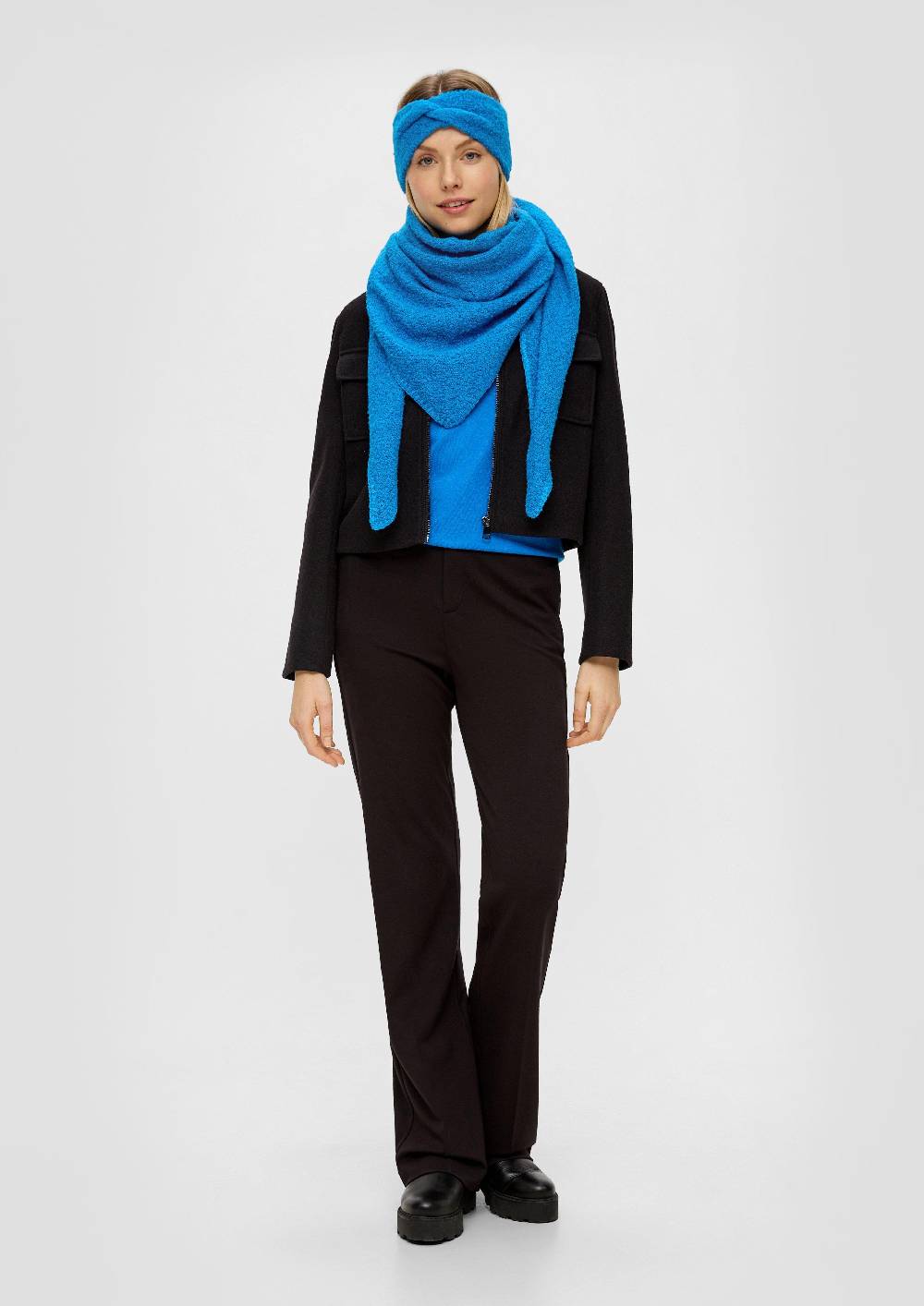 S.Oliver Dreieckstuch Aus Strick