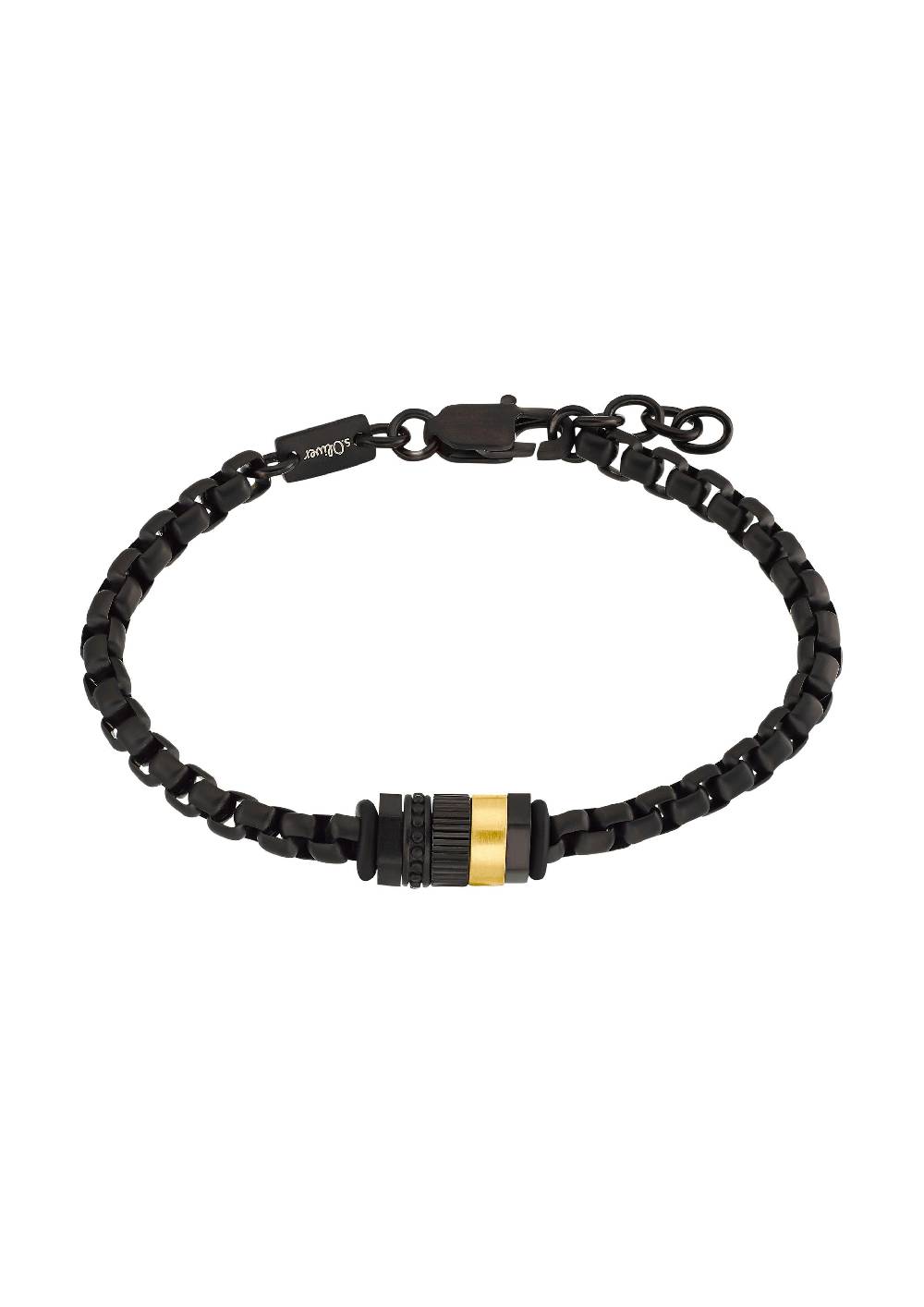 S.Oliver Edelstahl-Armband In Schwarz