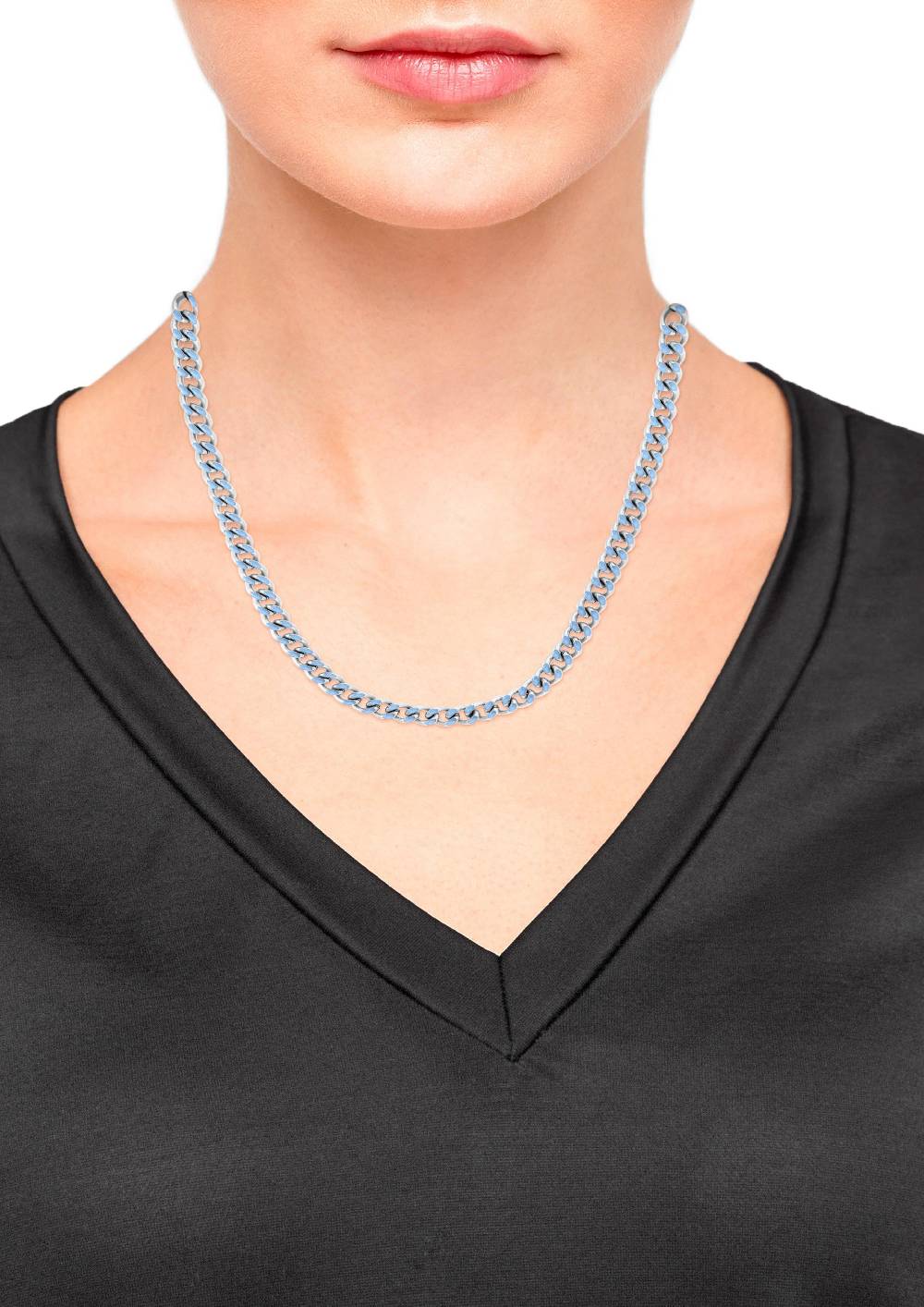 S.Oliver Edelstahl-Kette In Bicolor-Optik