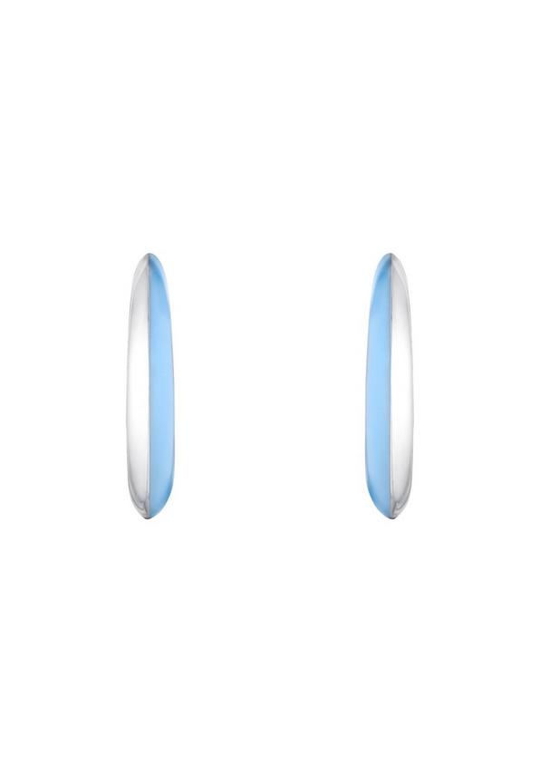 s.Oliver Edelstahl-Kreolen in Bicolor-Optik