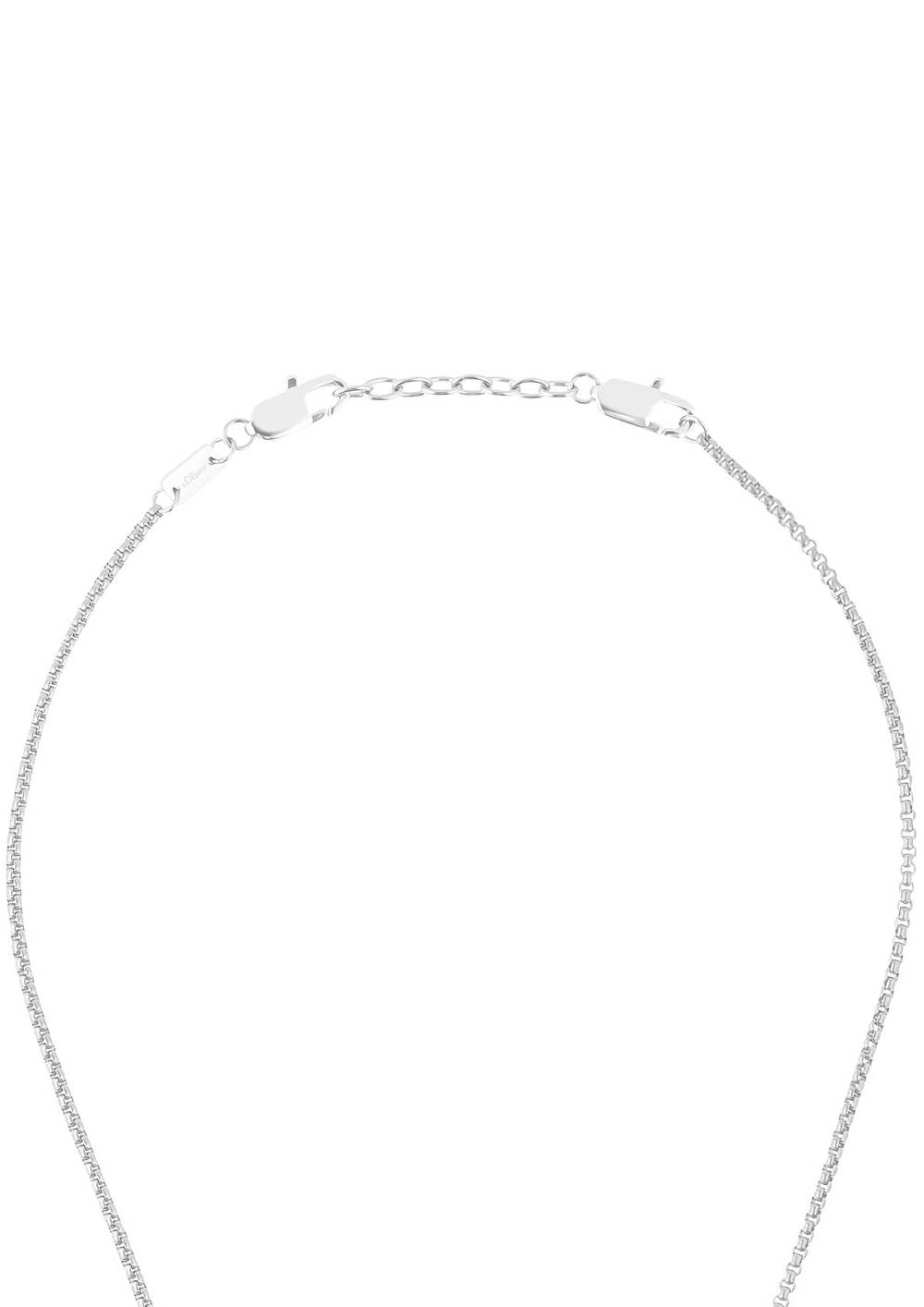 S.Oliver Edelstahlkette Mit Anhänger