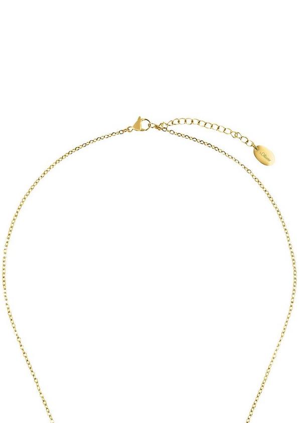 S.Oliver Edelstahlkette Mit Anhänger