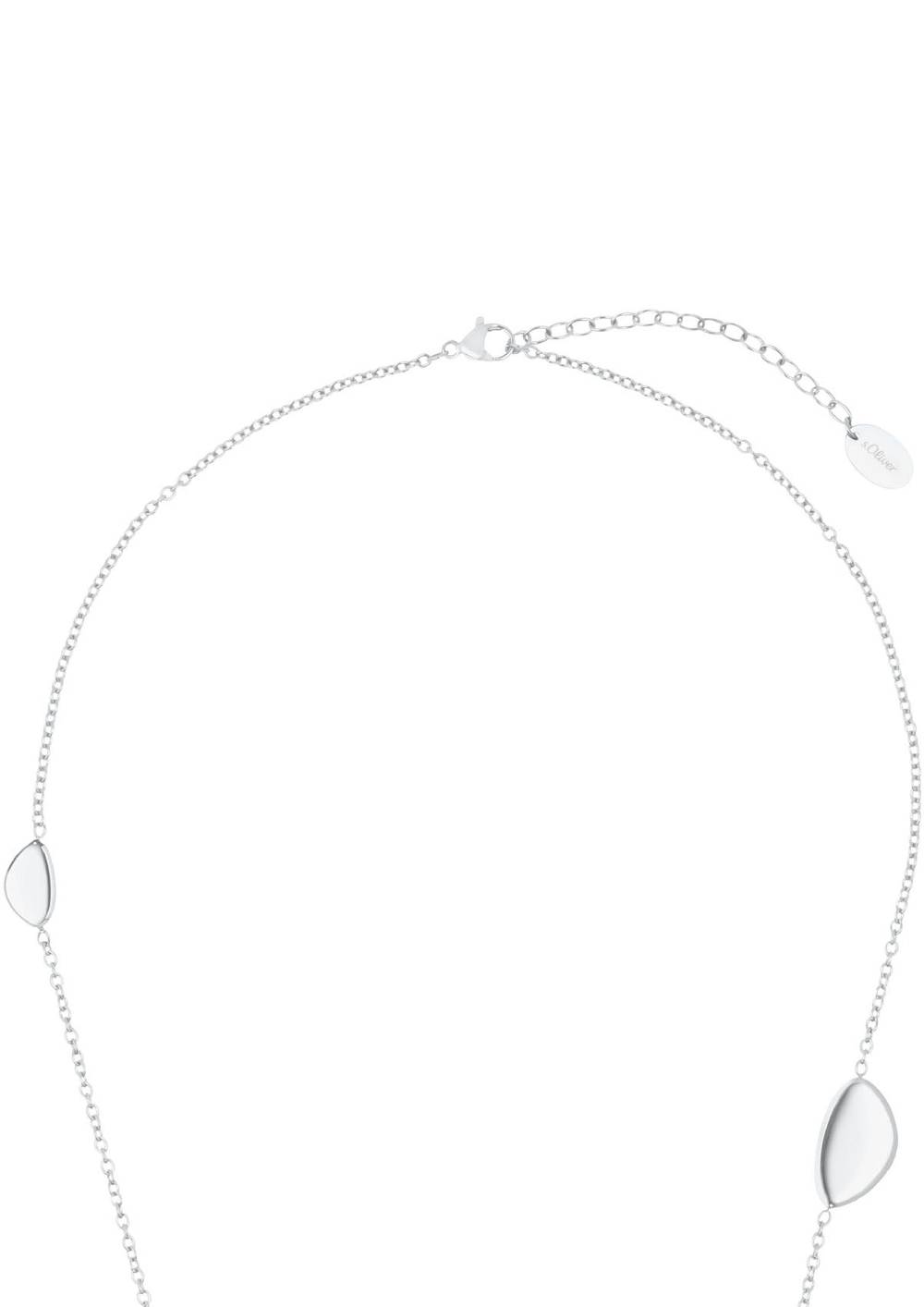 S.Oliver Edelstahlkette Mit Anhängern