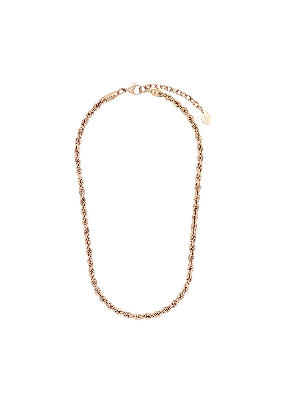 S.Oliver Edelstahlkette Mit Panzergliederung