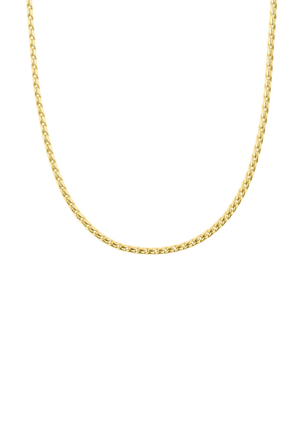 S.Oliver Edelstahlkette Mit Panzergliederung