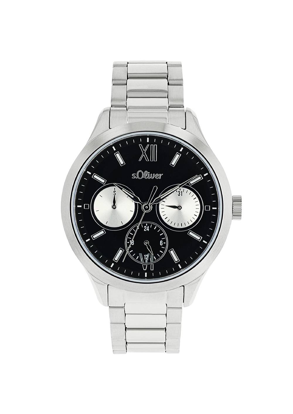S.Oliver Edelstahluhr Mit Gliederband