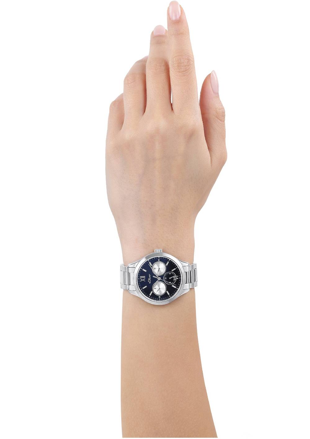 S.Oliver Edelstahluhr Mit Gliederband