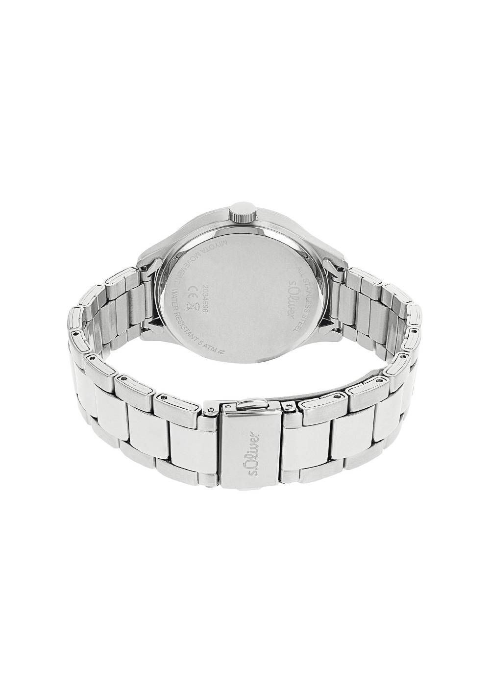 S.Oliver Edelstahluhr Mit Gliederband