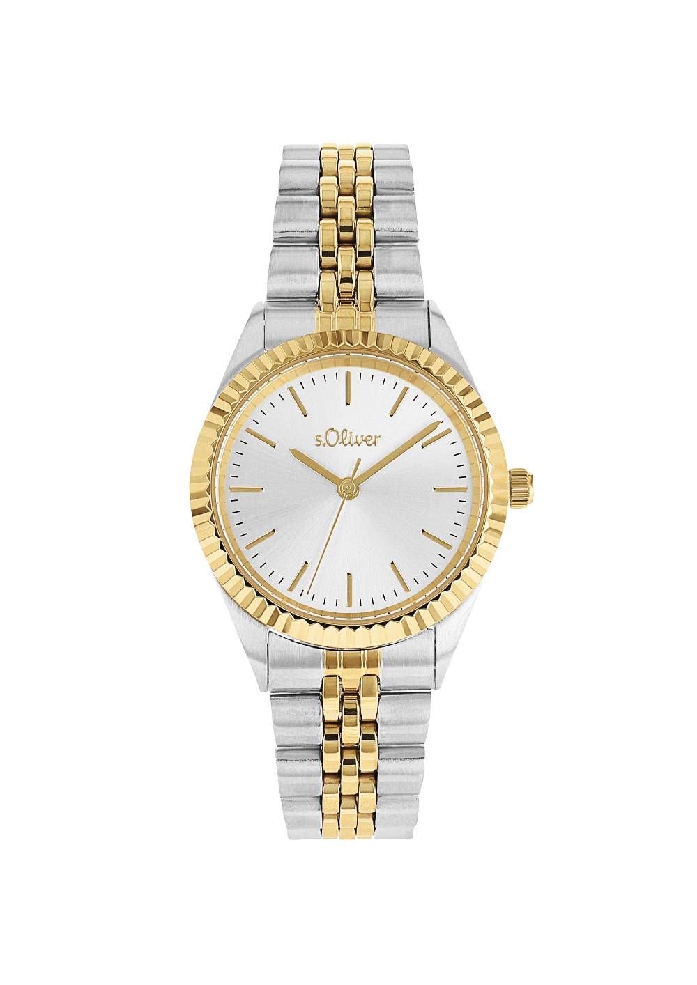 S.Oliver Edelstahluhr Mit Gliederband