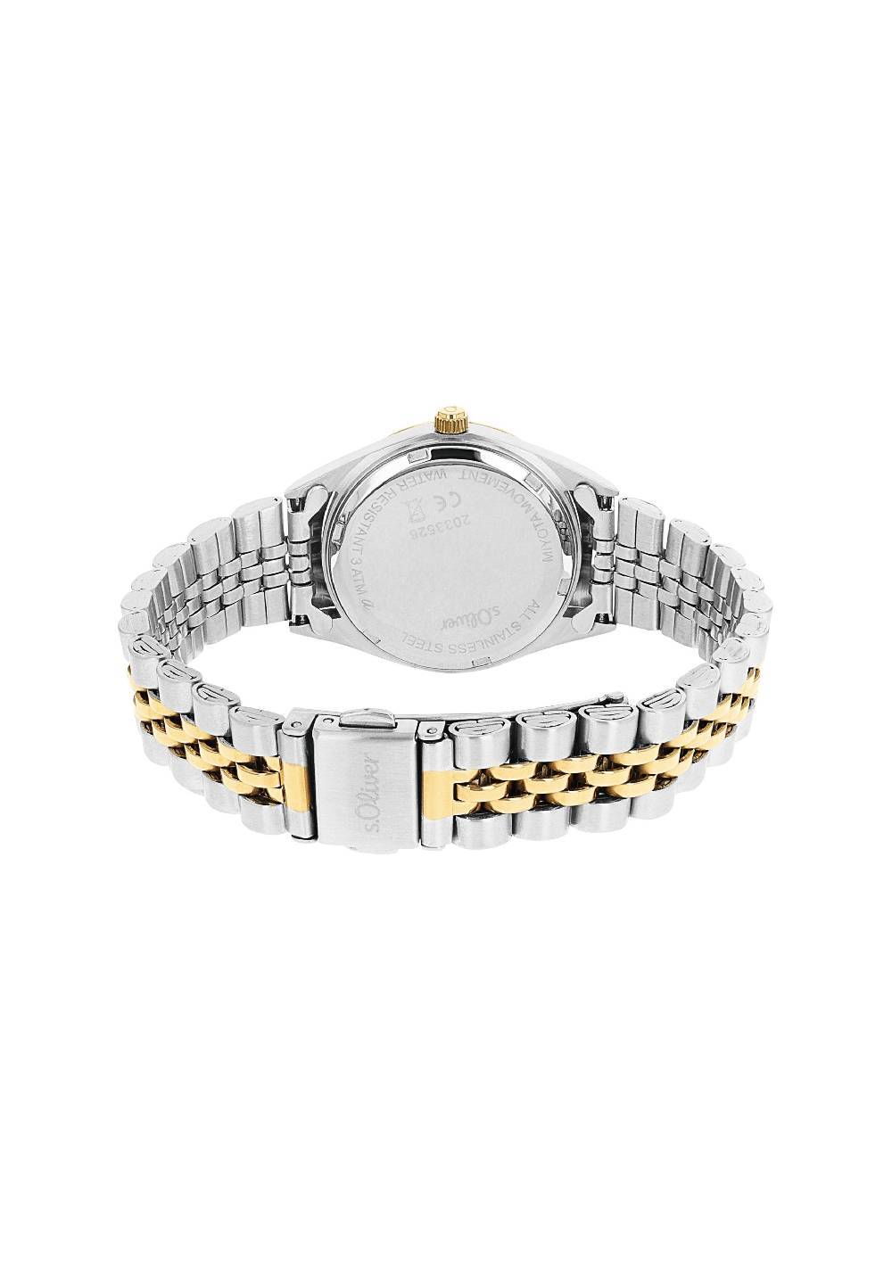S.Oliver Edelstahluhr Mit Gliederband