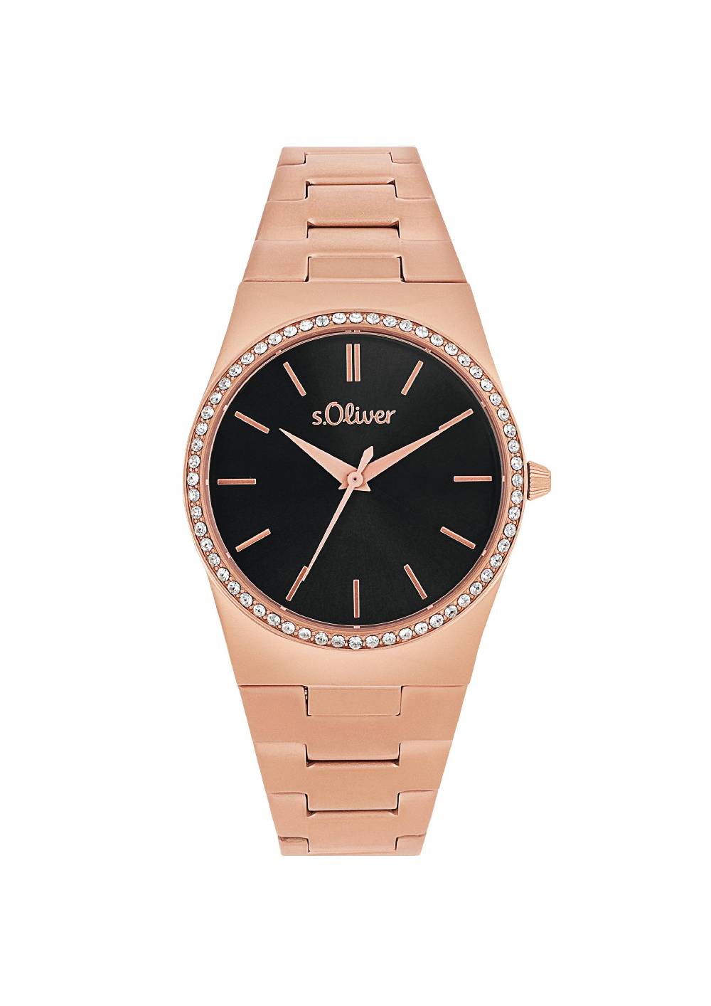 S.Oliver Edelstahluhr Mit Zirkonia