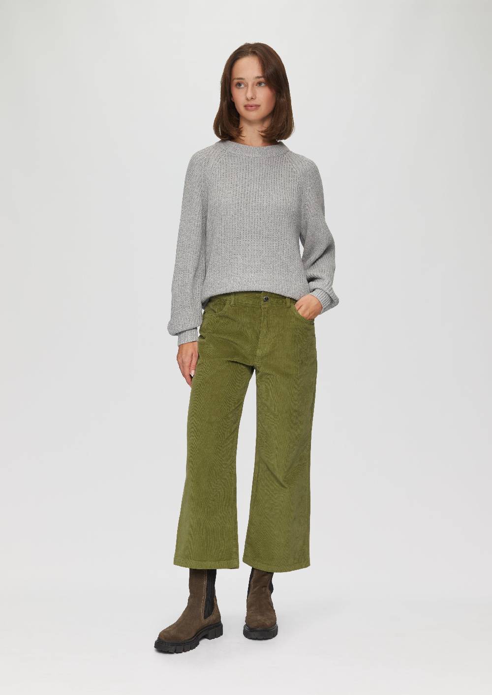 S.Oliver Elastische Culotte Aus Cord