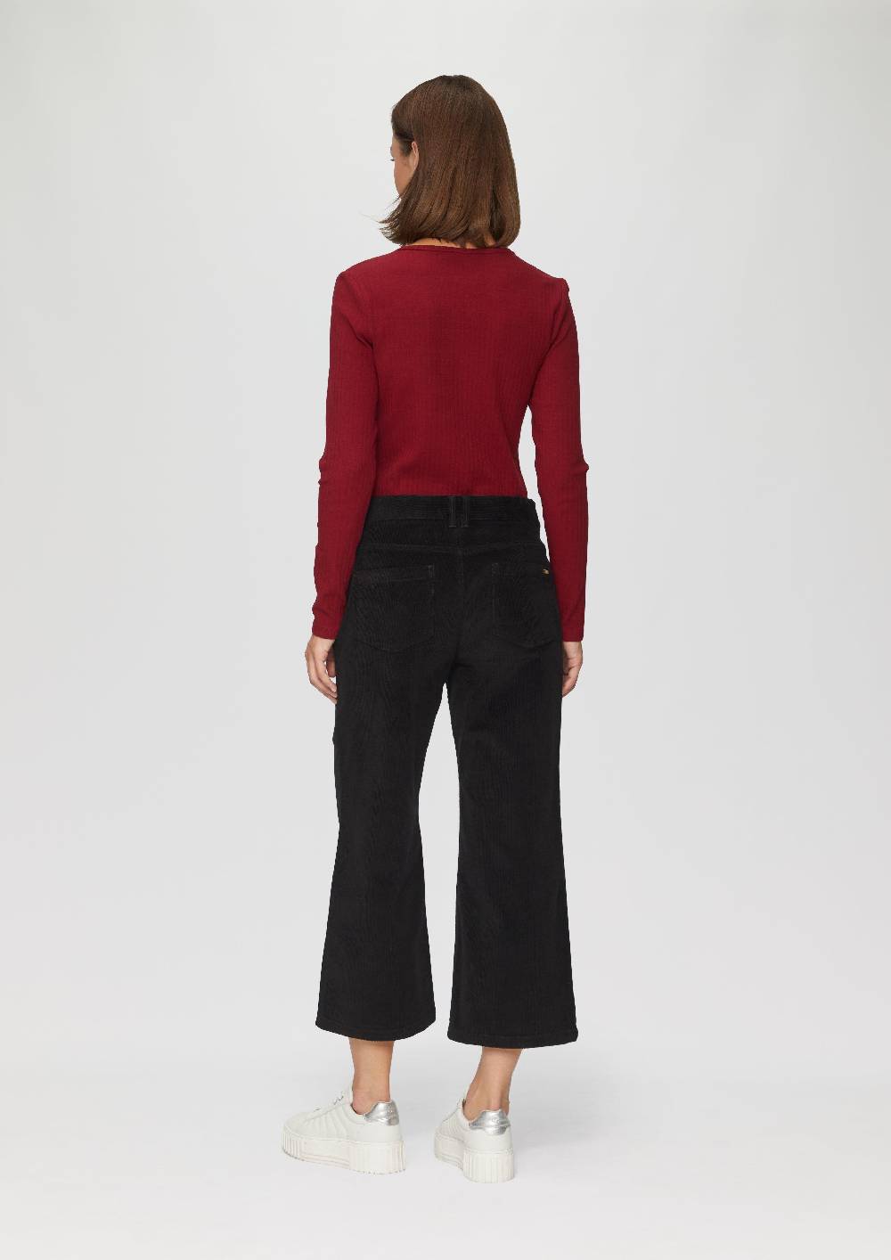 S.Oliver Elastische Culotte Aus Cord