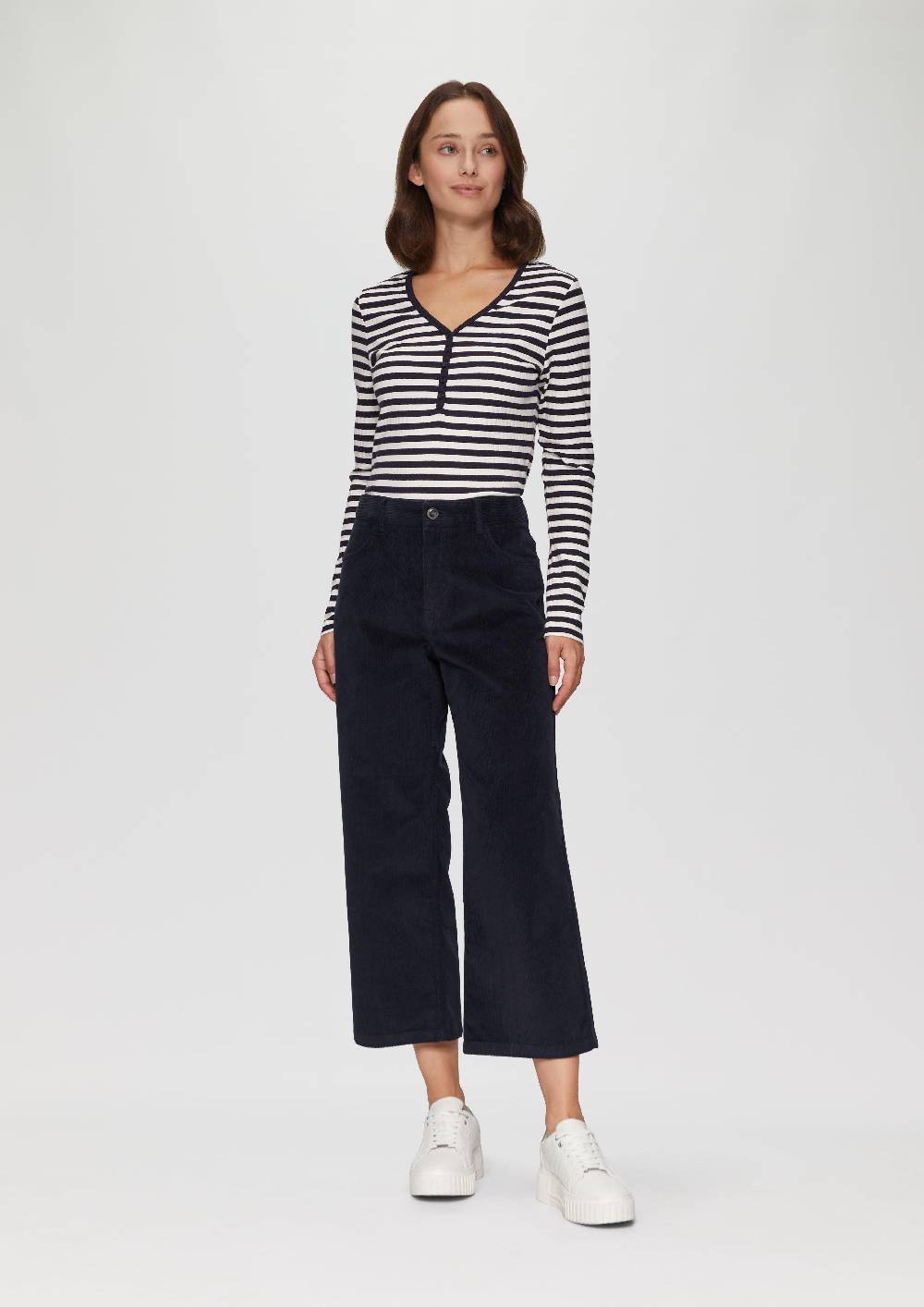 S.Oliver Elastische Culotte Aus Cord