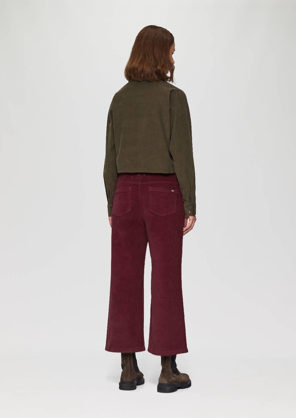 S.Oliver Elastische Culotte Aus Cord