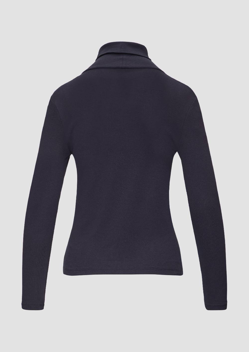 S.Oliver Elastisches Langarmshirt Mit Rollkragen