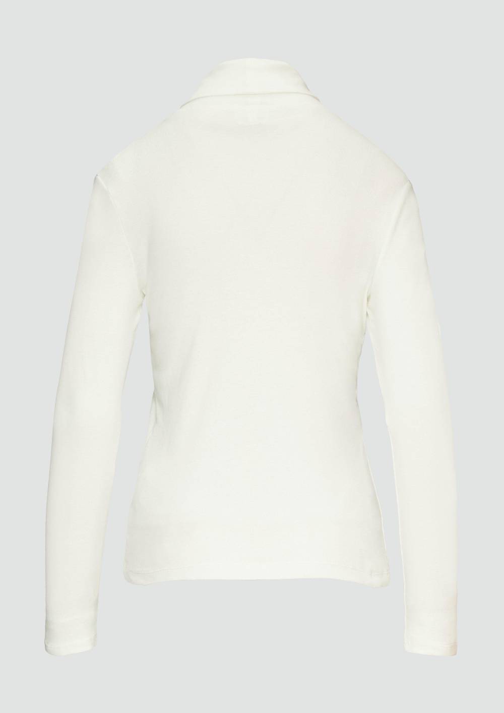 S.Oliver Elastisches Langarmshirt Mit Rollkragen