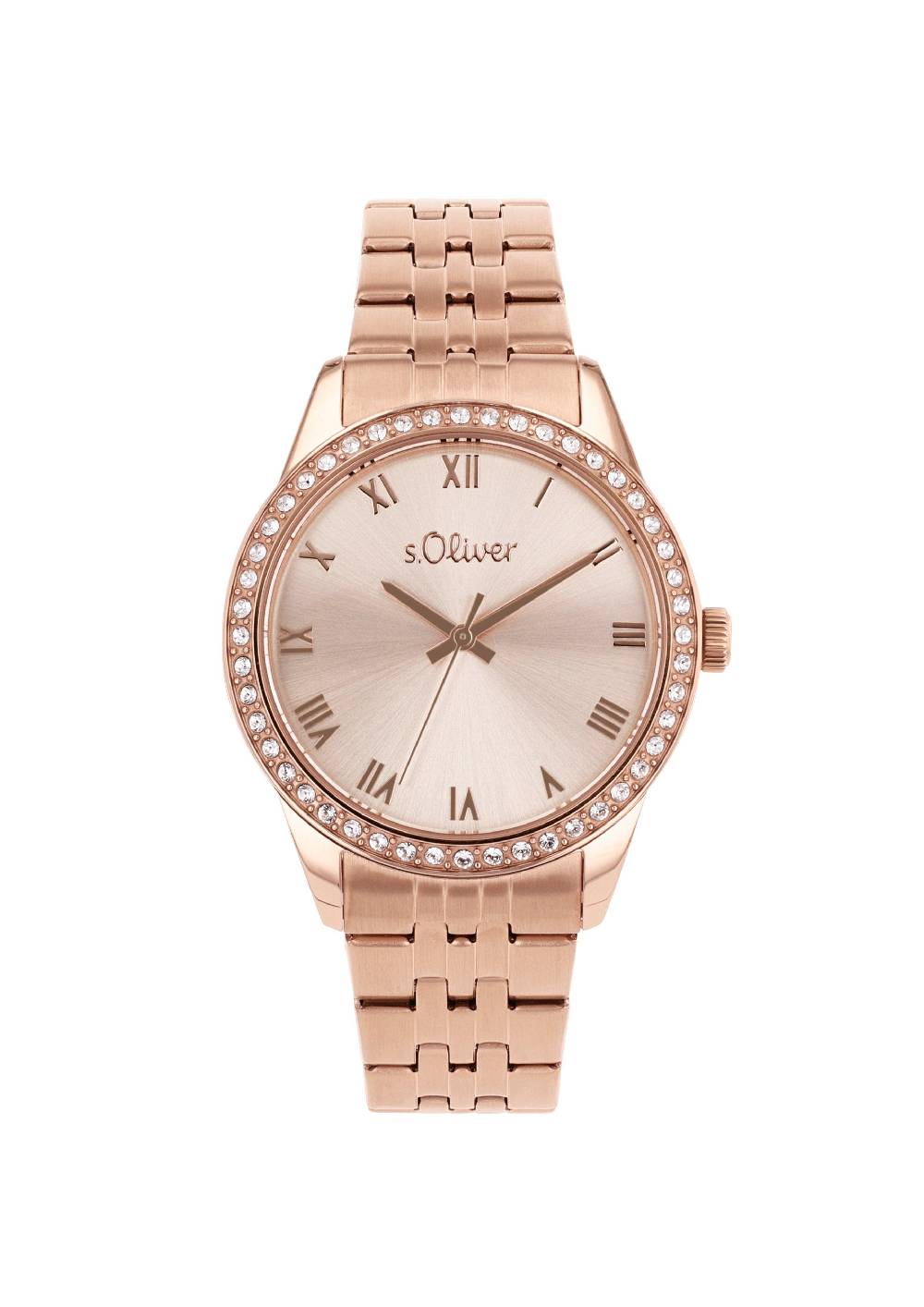 S.Oliver Elegante Edelstahluhr