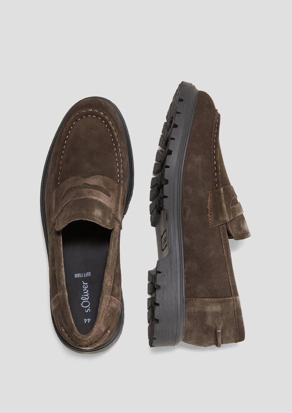 S.Oliver Elegante Loafer Aus Echtleder