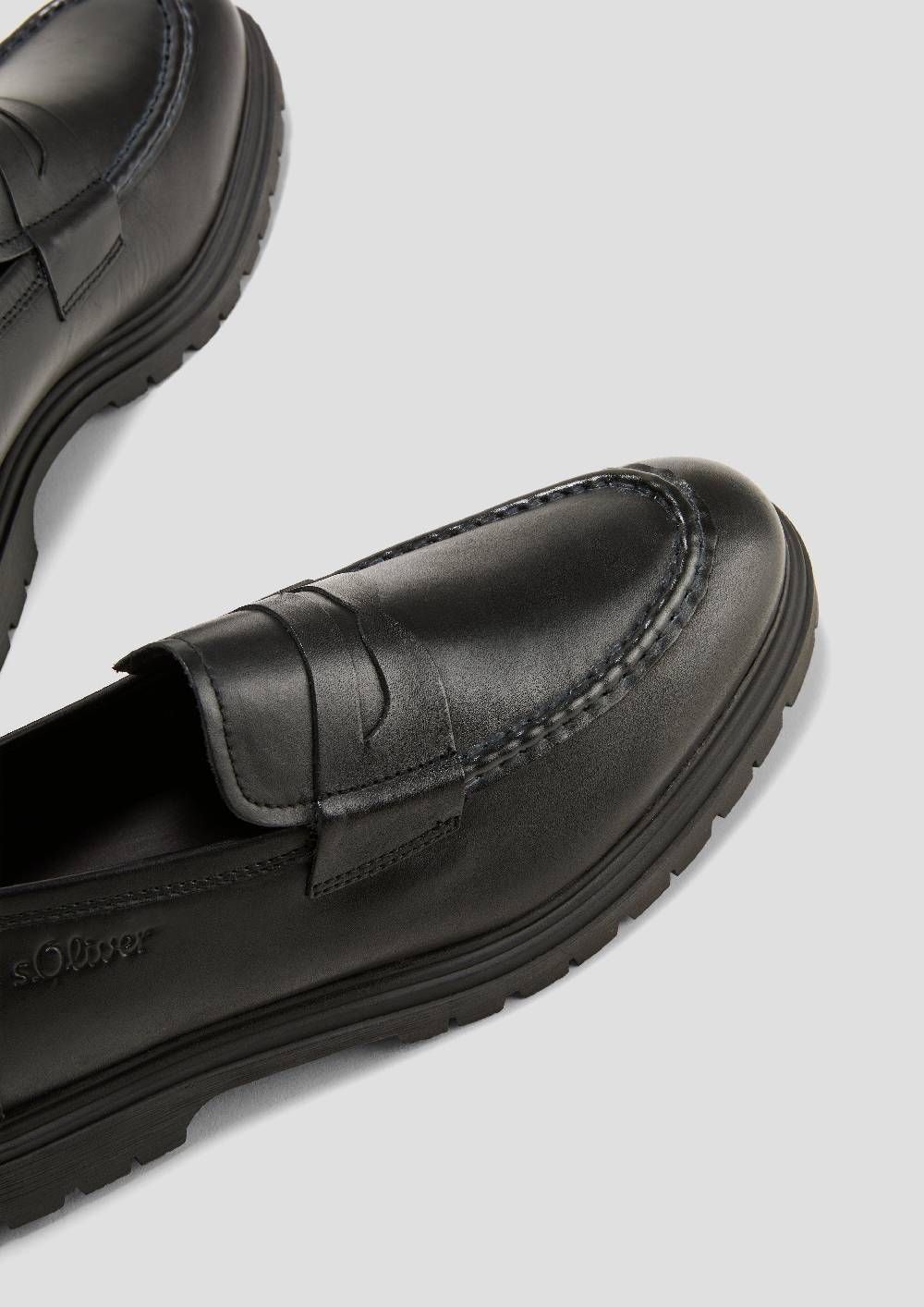 S.Oliver Elegante Loafer Aus Echtleder