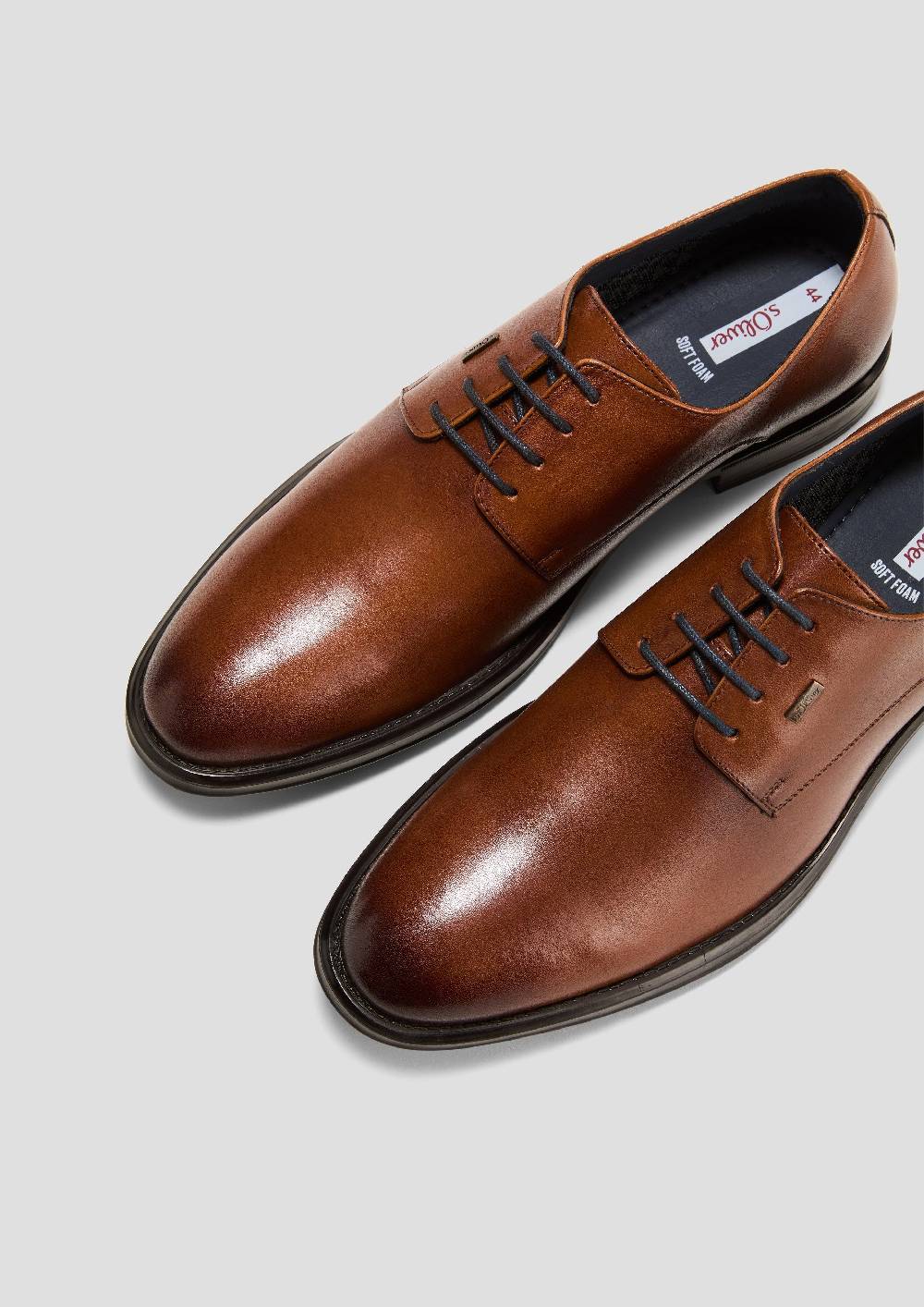 S.Oliver Elegante Schnürer Aus Echtleder