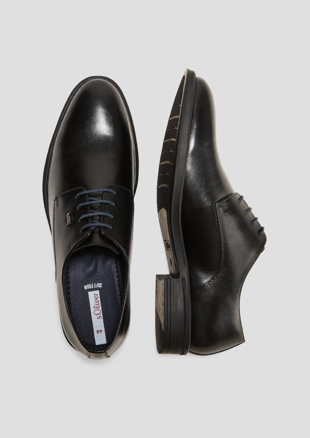 S.Oliver Elegante Schnürer Aus Echtleder