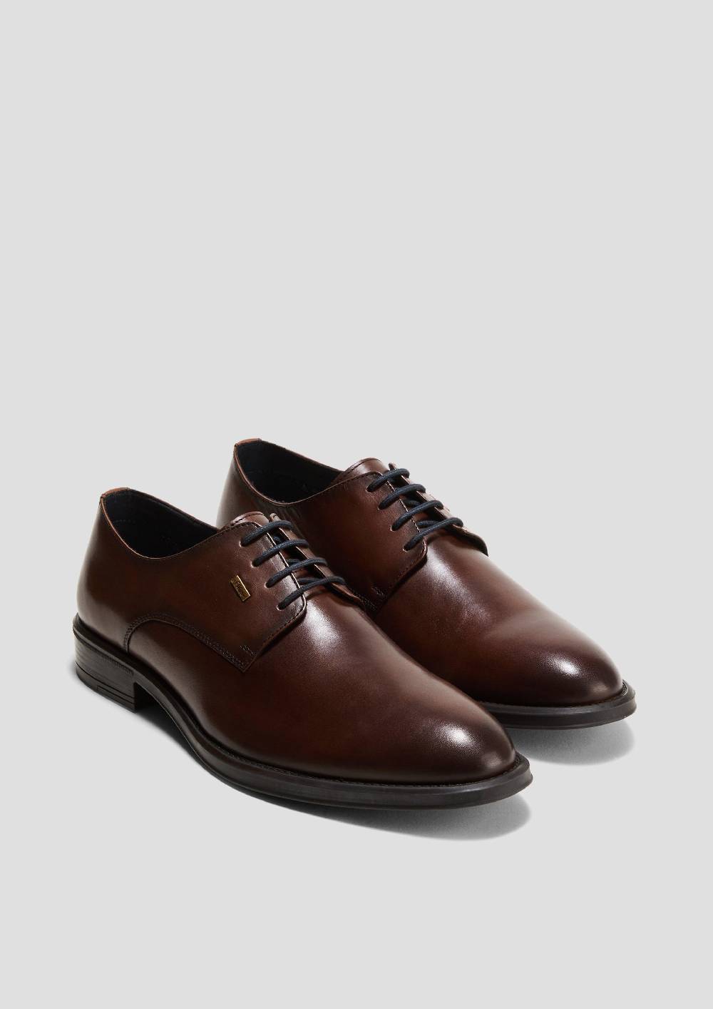 S.Oliver Elegante Schnürer Aus Echtleder