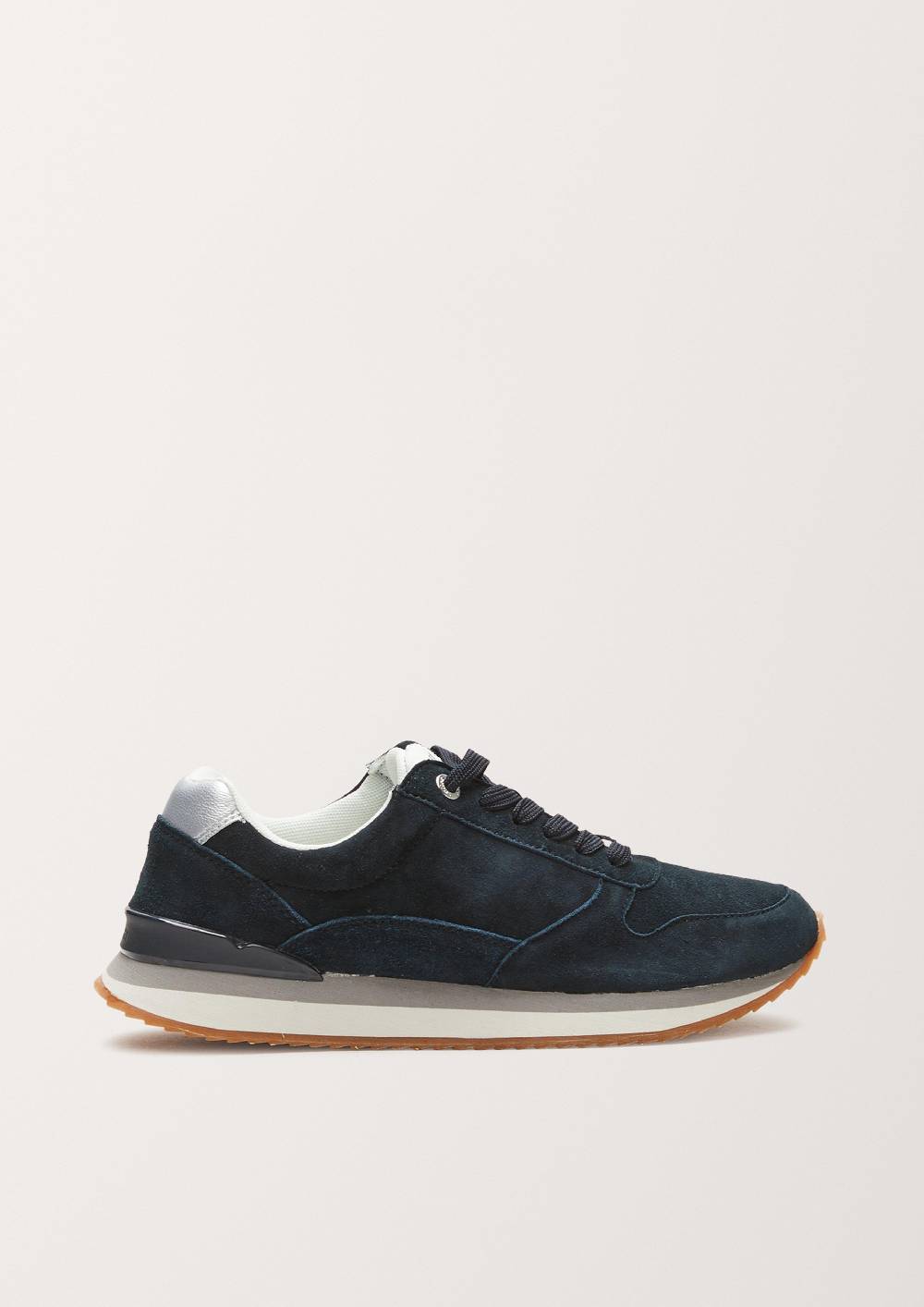 S.Oliver Fabric-Mix-Sneaker Mit Leder