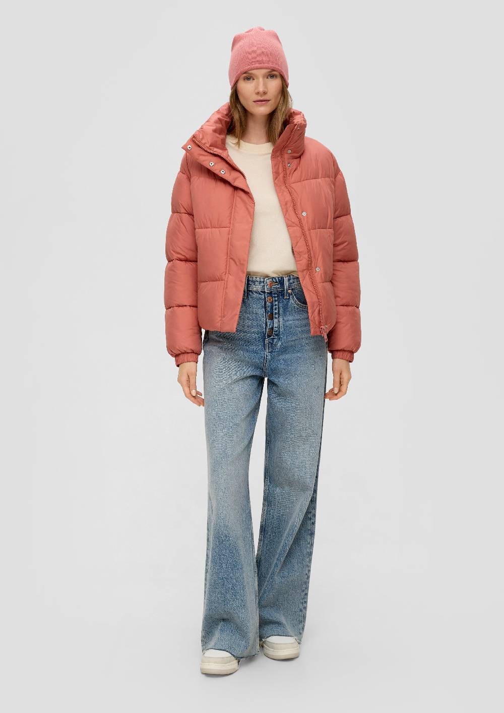 S.Oliver Feinstrick-Beanie Aus Wollmix