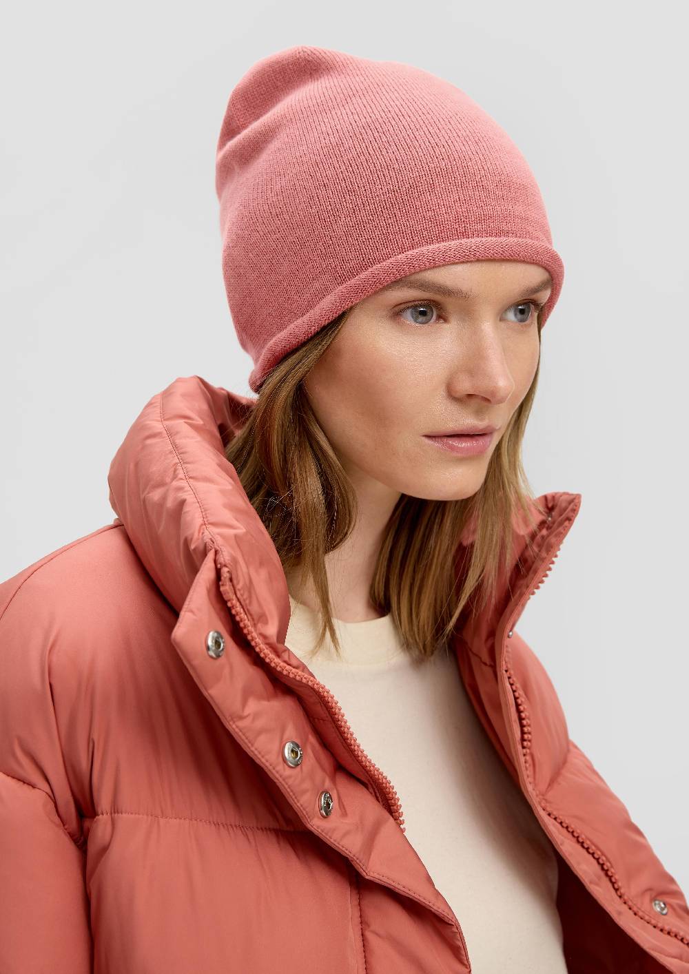 S.Oliver Feinstrick-Beanie Aus Wollmix