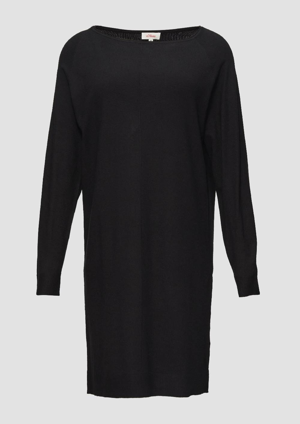 S.Oliver Feinstrickkleid Mit U-Boot-Ausschnitt