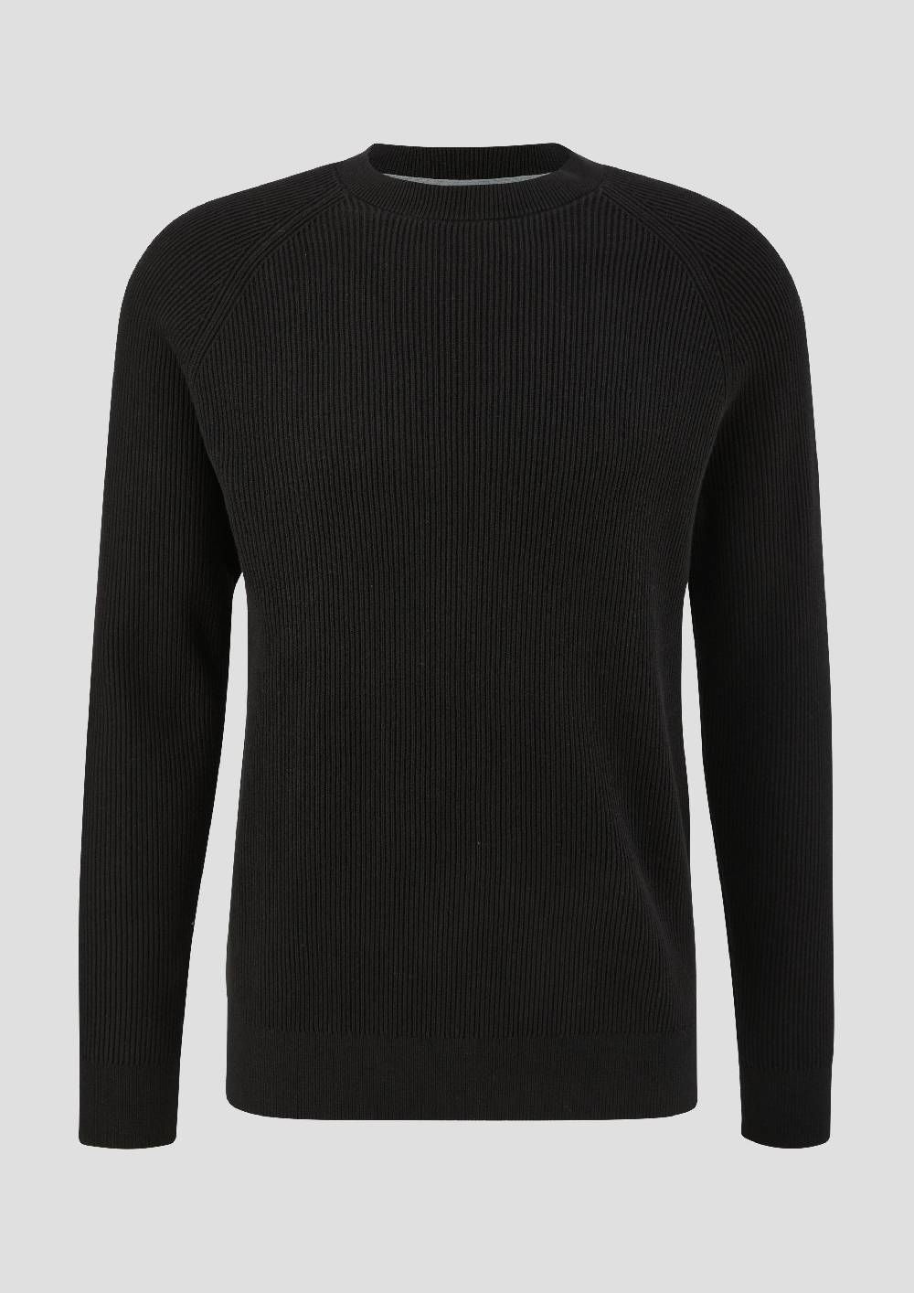 S.Oliver Feinstrickpullover Aus Baumwolle