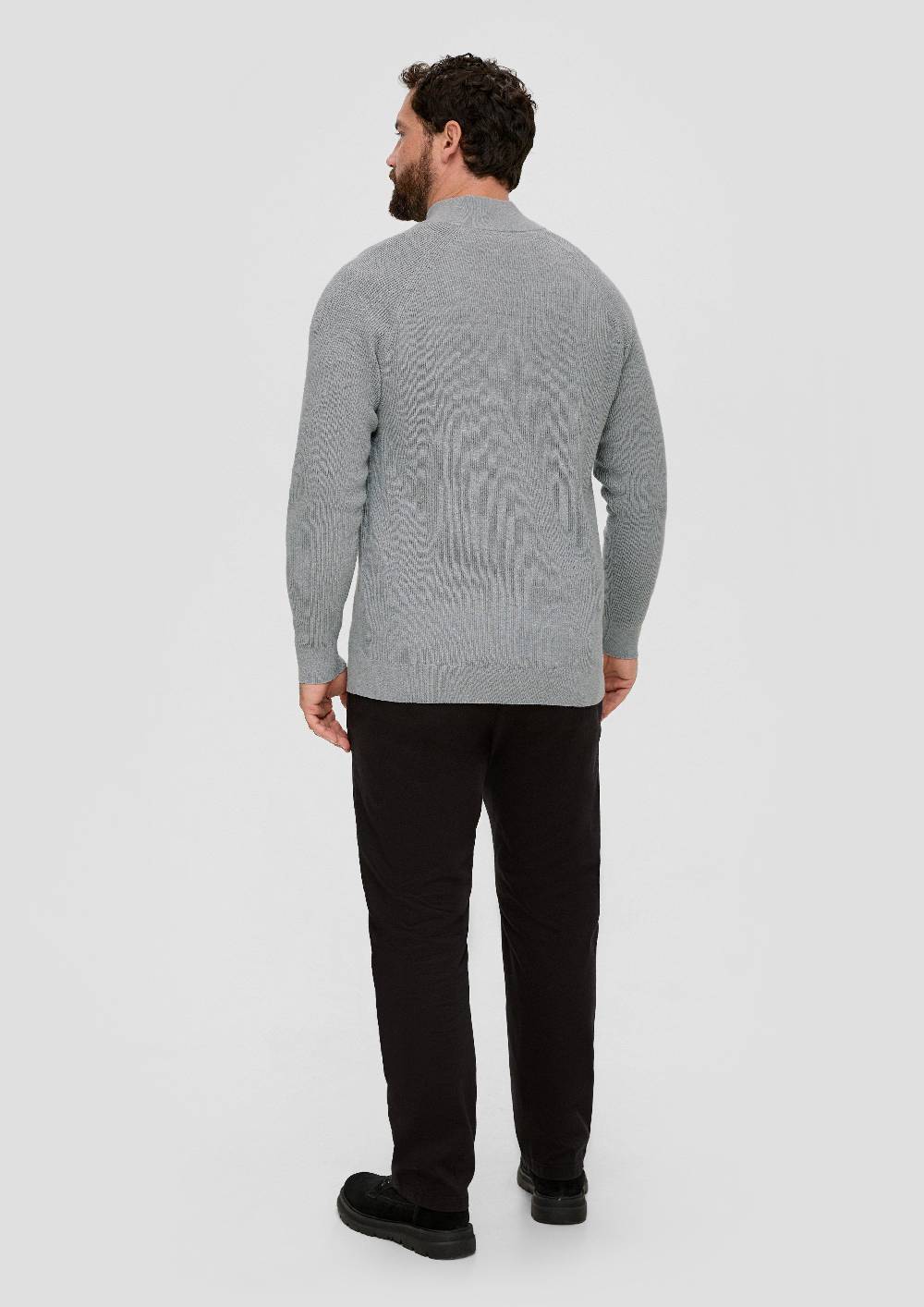 S.Oliver Feinstrickpullover Aus Baumwolle