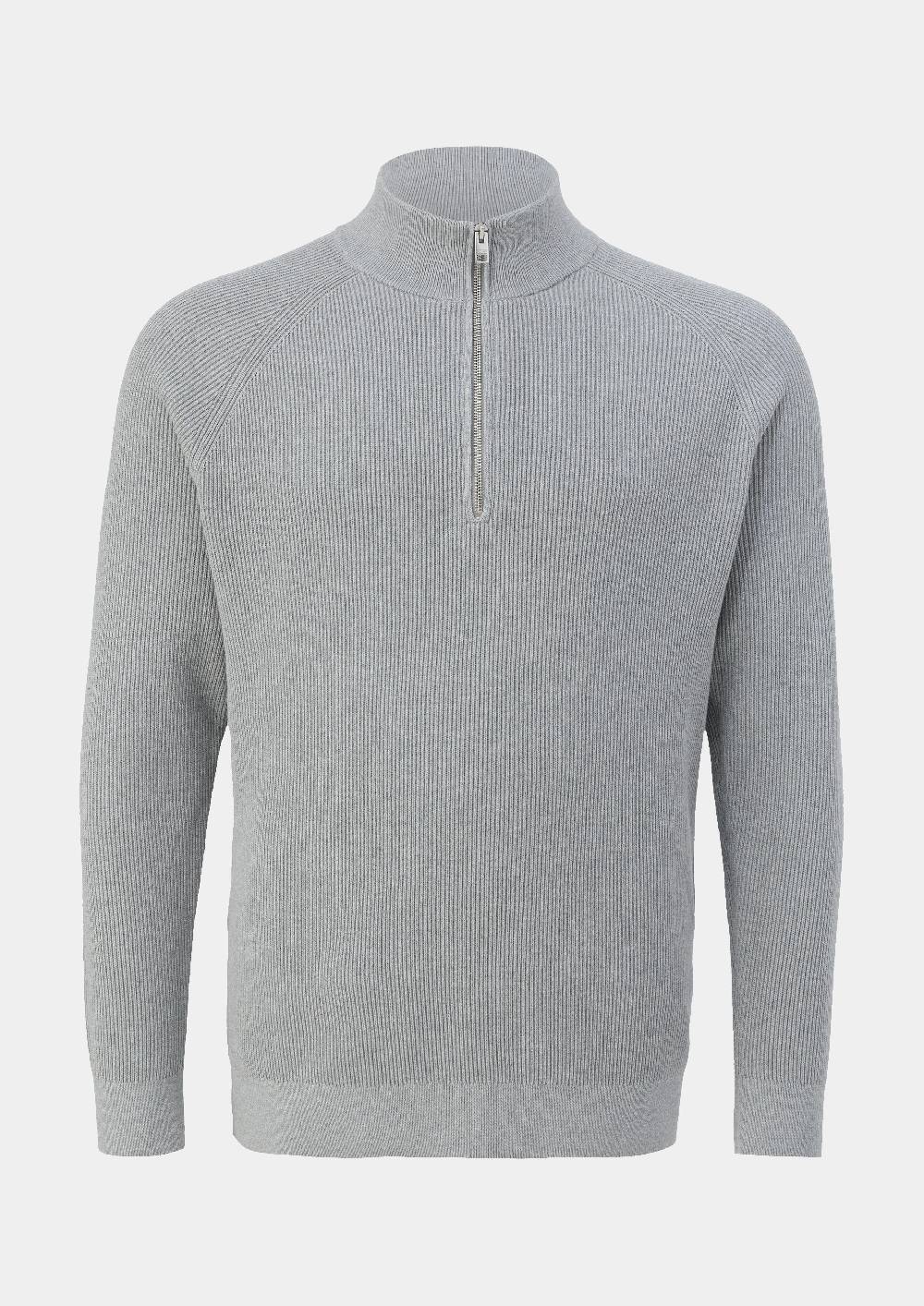S.Oliver Feinstrickpullover Aus Baumwolle