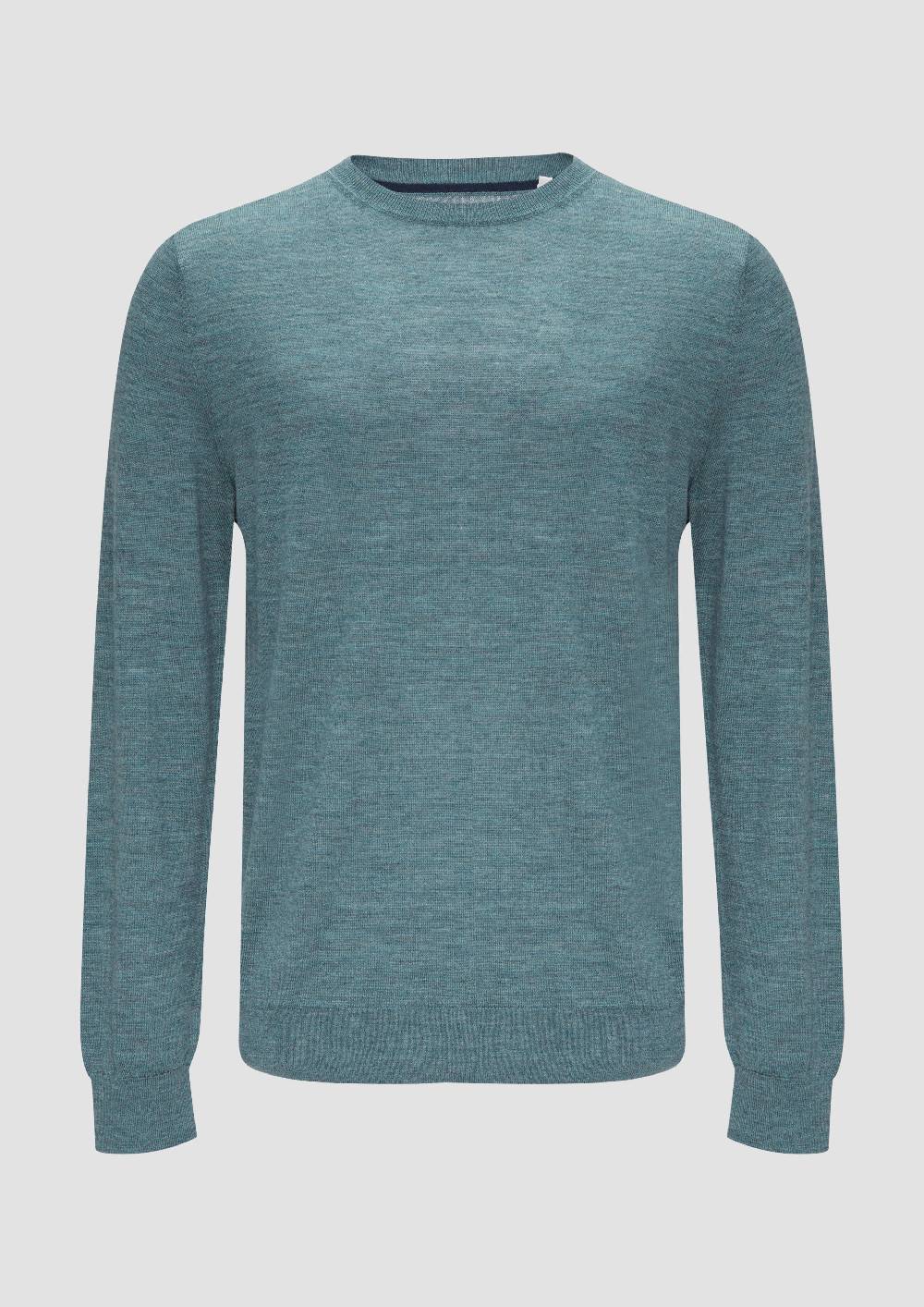 S.Oliver Feinstrickpullover Aus Reiner Merinowolle