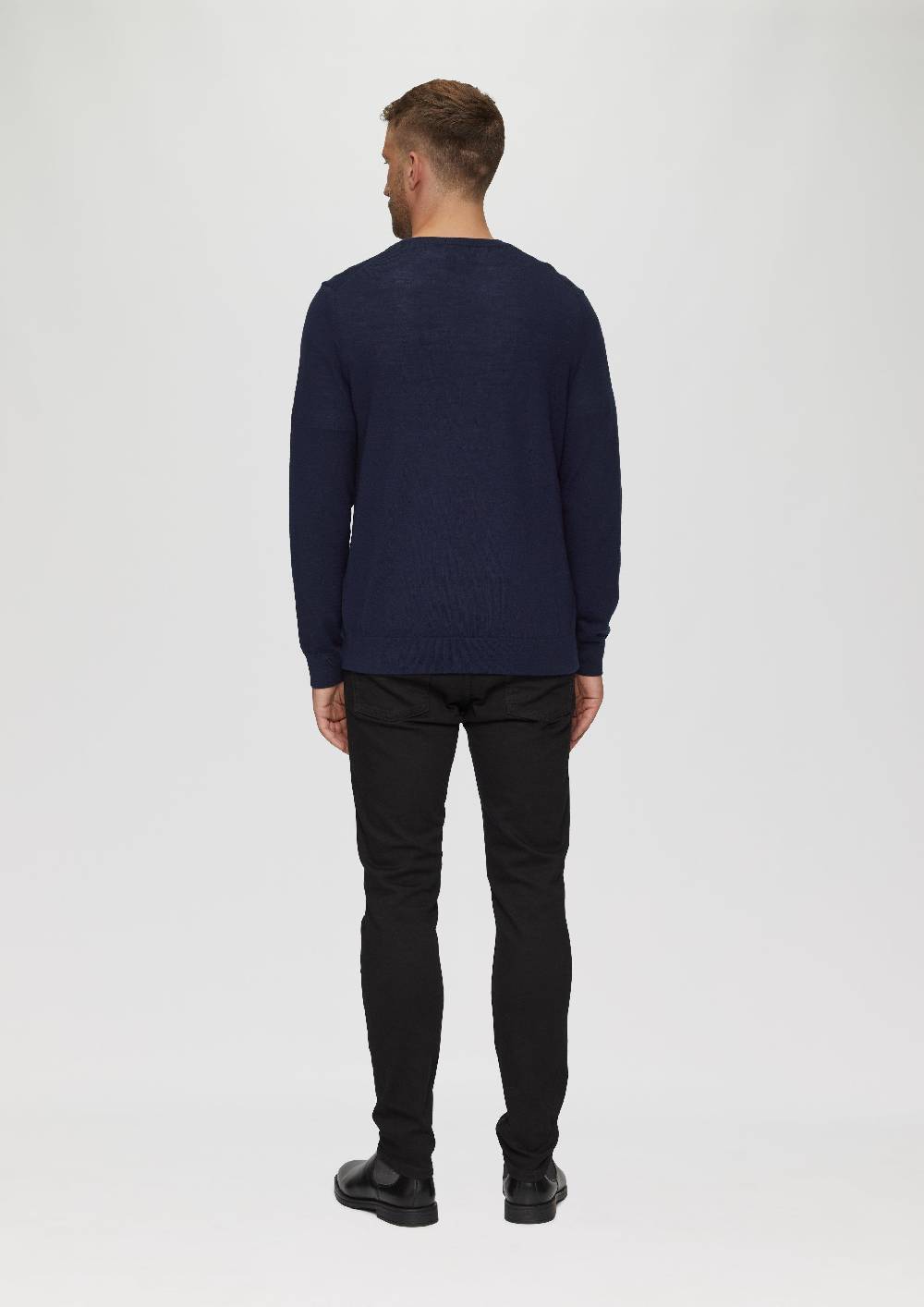 S.Oliver Feinstrickpullover Aus Reiner Merinowolle