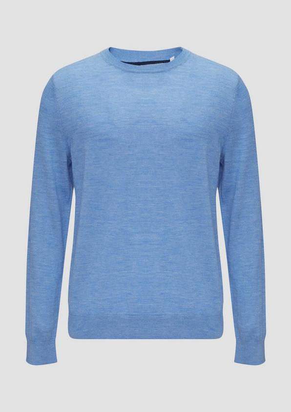 s.Oliver Feinstrickpullover aus reiner Merinowolle